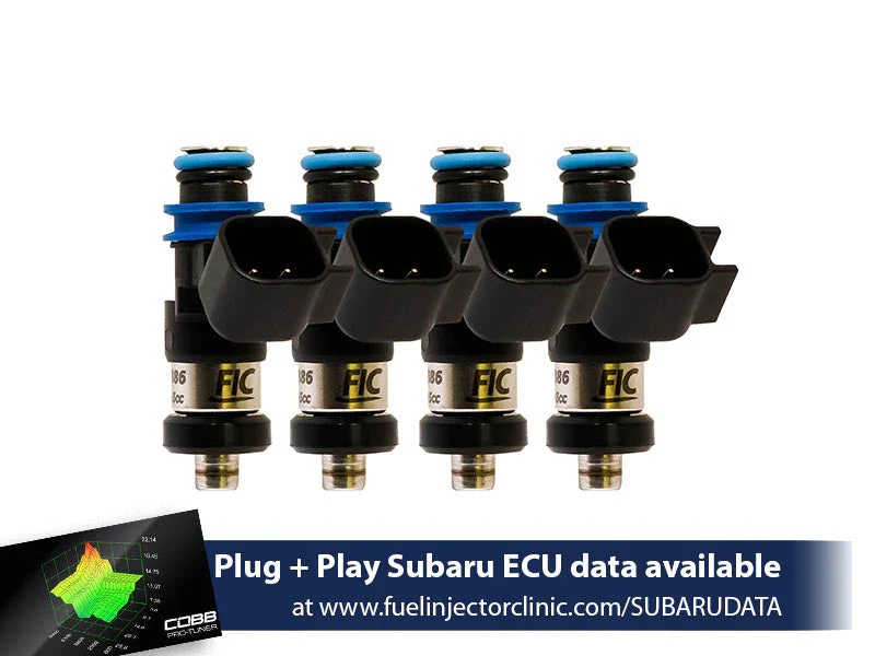 0660cc FIC Fuel Injector Clinic Injector Set for Subaru BRZ (High-Z)