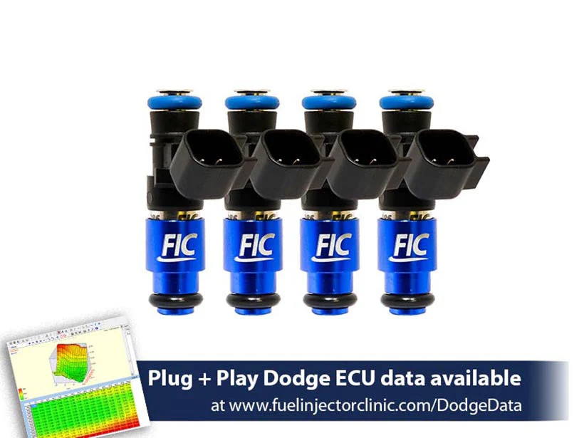 1200cc-D FIC Dodge SRT-4 Fuel Injector Clinic Injector Set (High-Z)