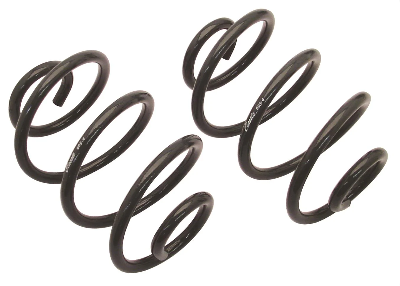 1960-72 Chevy C10 Rear Coil Springs, 5" Drop Height; Pair