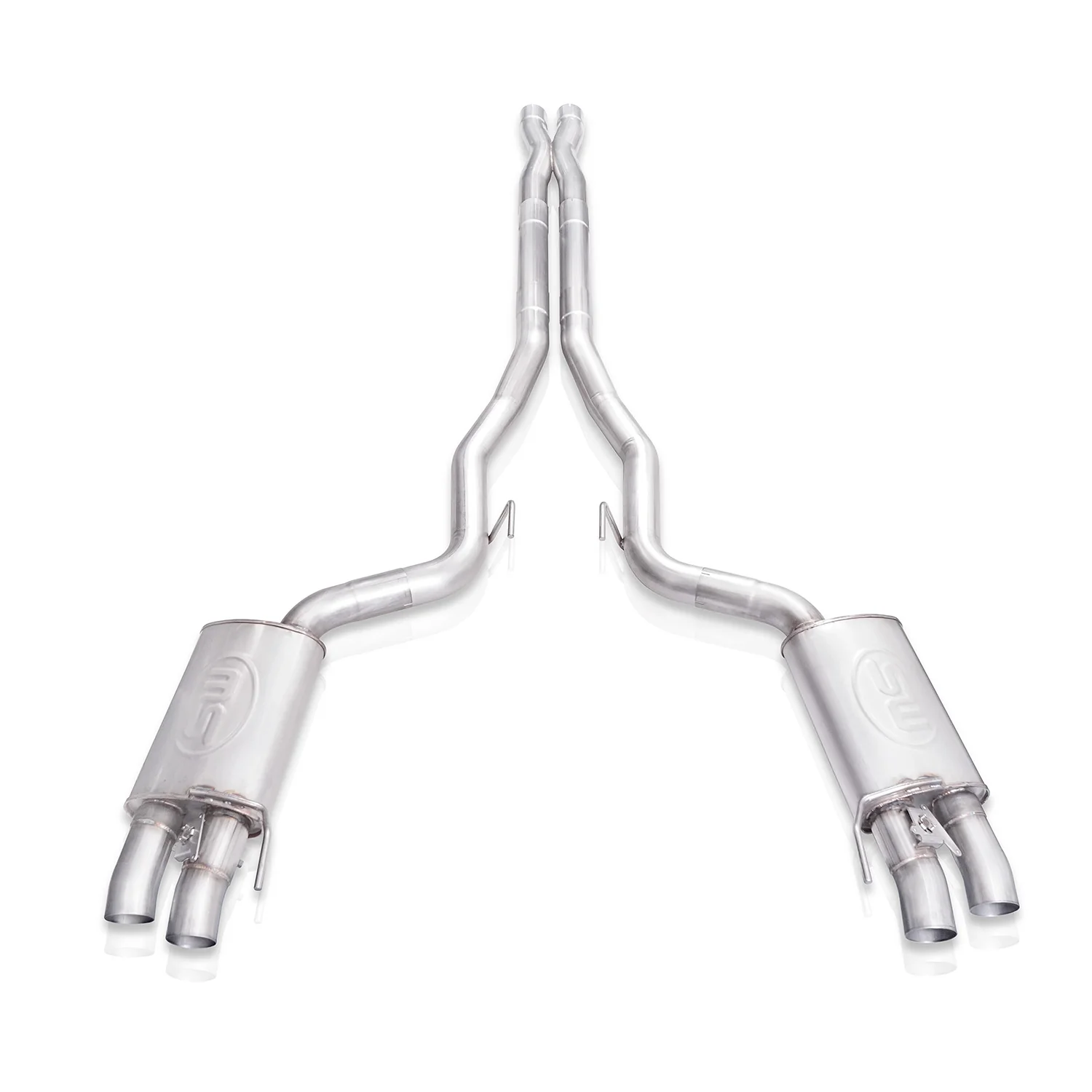 Stainless Works Legend Catback H-pipe Crossover w/NPP Valve Factory Connect - Image 4