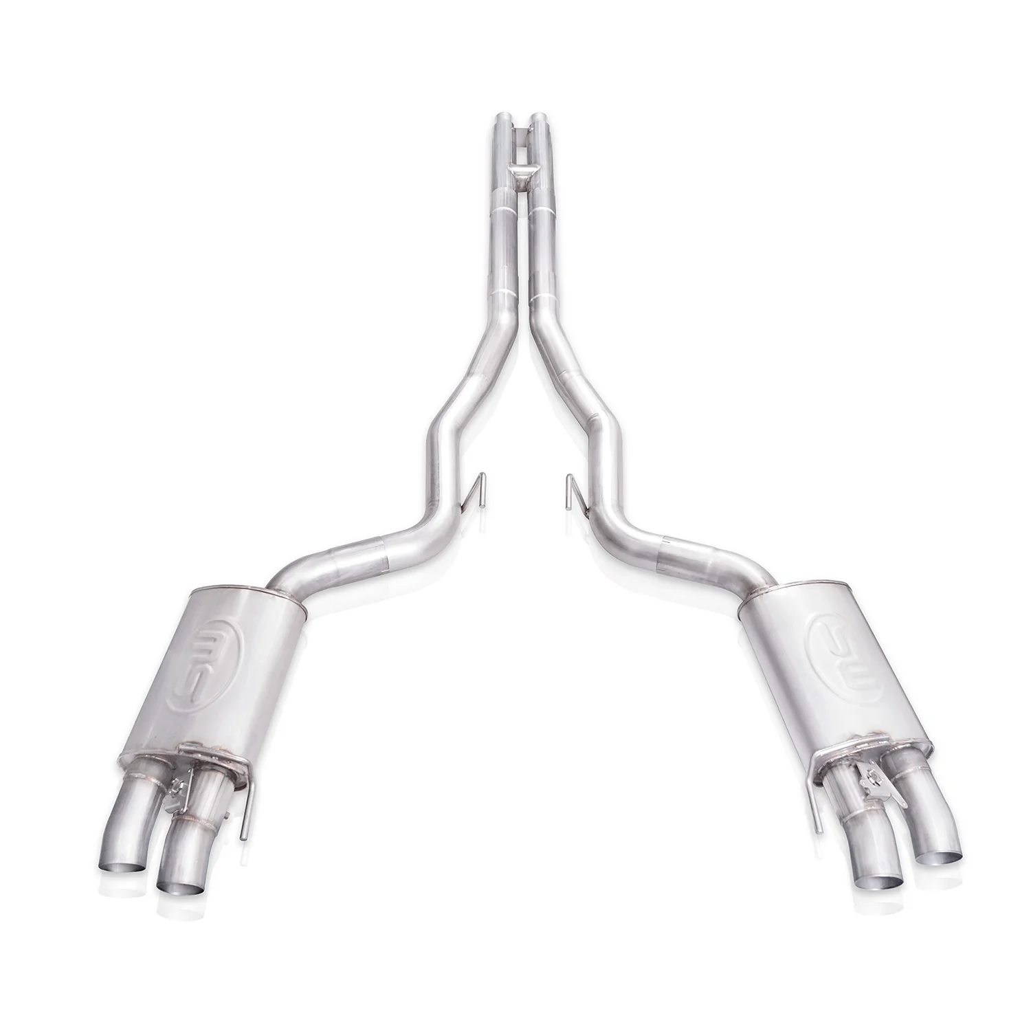 Stainless Works Legend Catback H-pipe Crossover w/NPP Valve Factory Connect - Image 6
