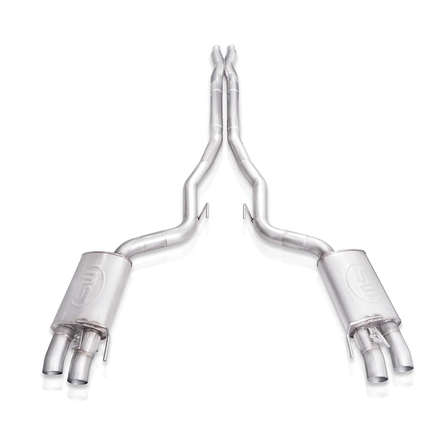 Stainless Works Legend Catback H-pipe Crossover w/NPP Valve Factory Connect - Image 8
