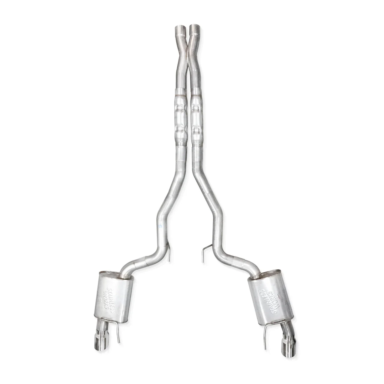2024-26 Mustang GT X Pipe Catback Legend Sound Dual Tips