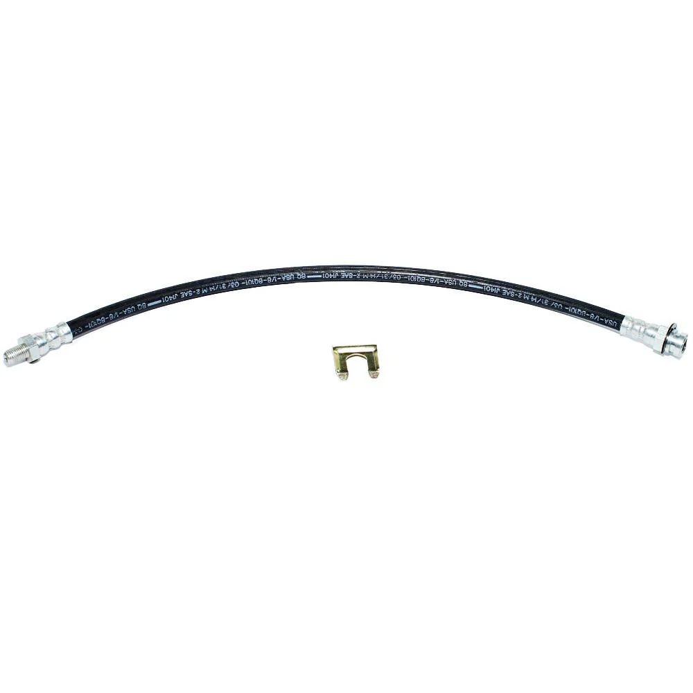 HSP0948OM- 58' Ford Thunderbird; Rear Brake Flex Hose; Steel