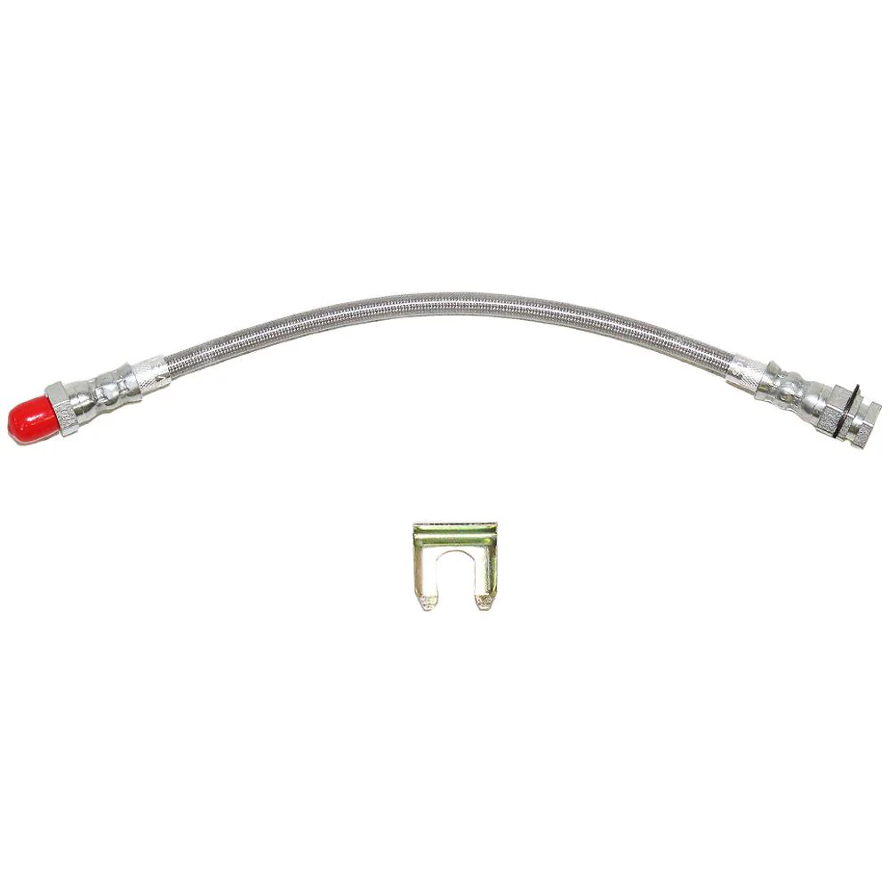 HSP3382SS- 63-82' Chevy Corvette; Rear Brake Flex Hose; Braided Stainless