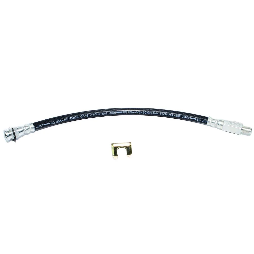 HSP4328OM- 67' Pontiac Lemans & GTO; Front Drum Brake Flex Hose, 2 Required; Rubber