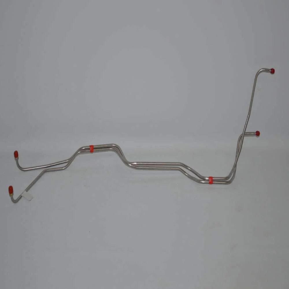 LTC6401OM- 63-64' Ford Falcon, Mercury Comet, 8cyl, FM2 Transmission Cooler Line Set, 2pc; Steel