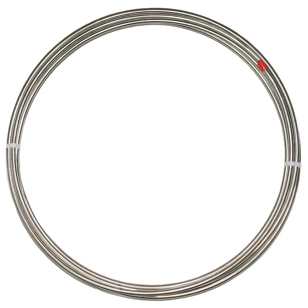 3SSR - 3/16 inch Brake Line Tubing 25ft Roll; Stainless