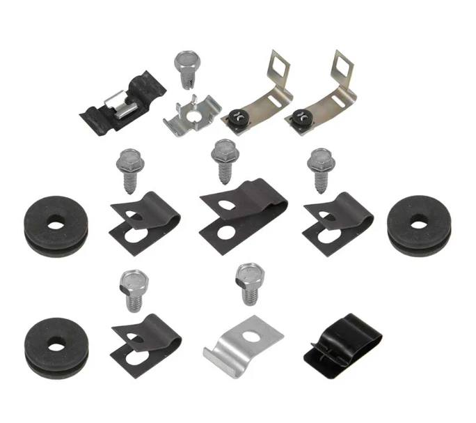 65Z-BF6 - 65-66 Mustang,  6 cylinder; Clip Kit