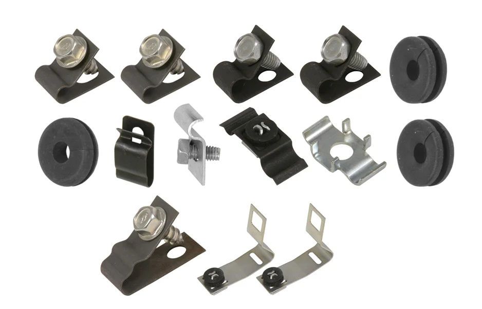 65Z-BF8 - 65-66 Mustang, 8 cylinder, Drum; Clip Kit