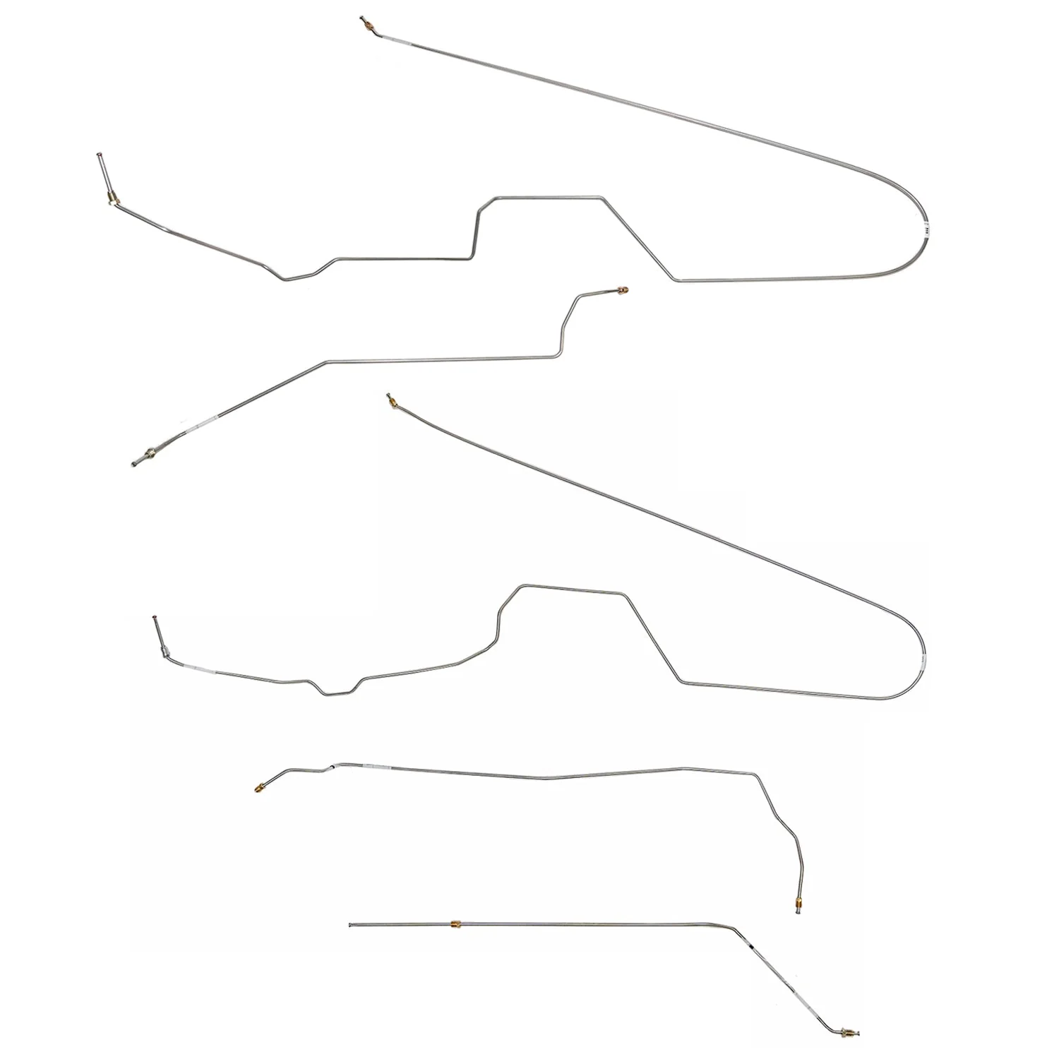 AIN0009- 00-05 Chevy Monte Carlo, Impala w/o ABS, Intermediate Brake Line Kit
