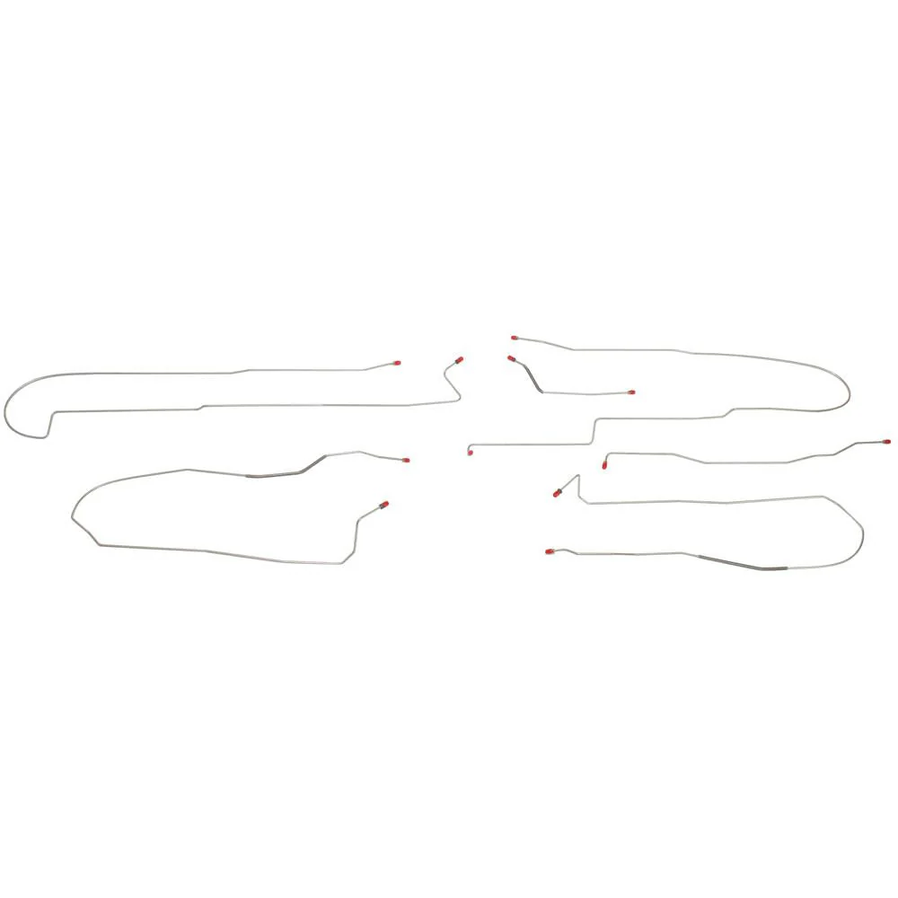 AIN0103- 01-03 Aurora, 00-05 LeSabre AWABS, 4w Disc; Intermediate Brake Line Kit - Image 2