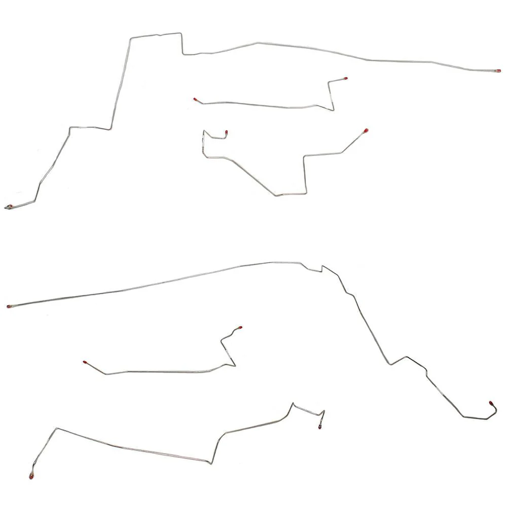 AIN0503- 05-06 Pontiac G6, w/ No ABS, No Traction Control, Hard Top; Intermediate Brake Line Kit