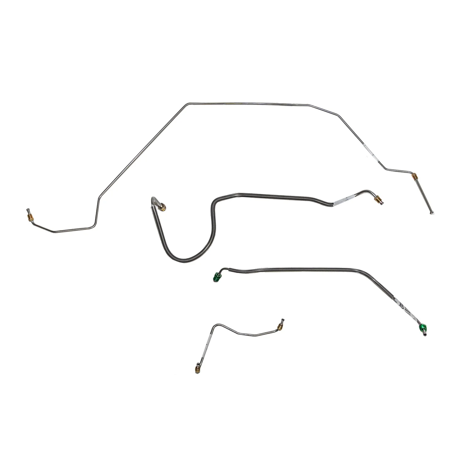 AKT6411- 64-67 GM A-Body w/ Manual Disc, Disc Brake Conversion; Front Brake Line Kit - Image 2