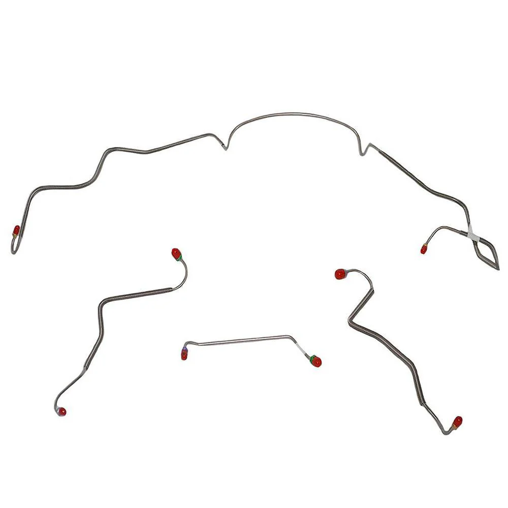AKT6705- 67 Pontiac Lemans, GTO w/ Manual Drum, Ram Air or HO Engine; Front Brake Line Kite