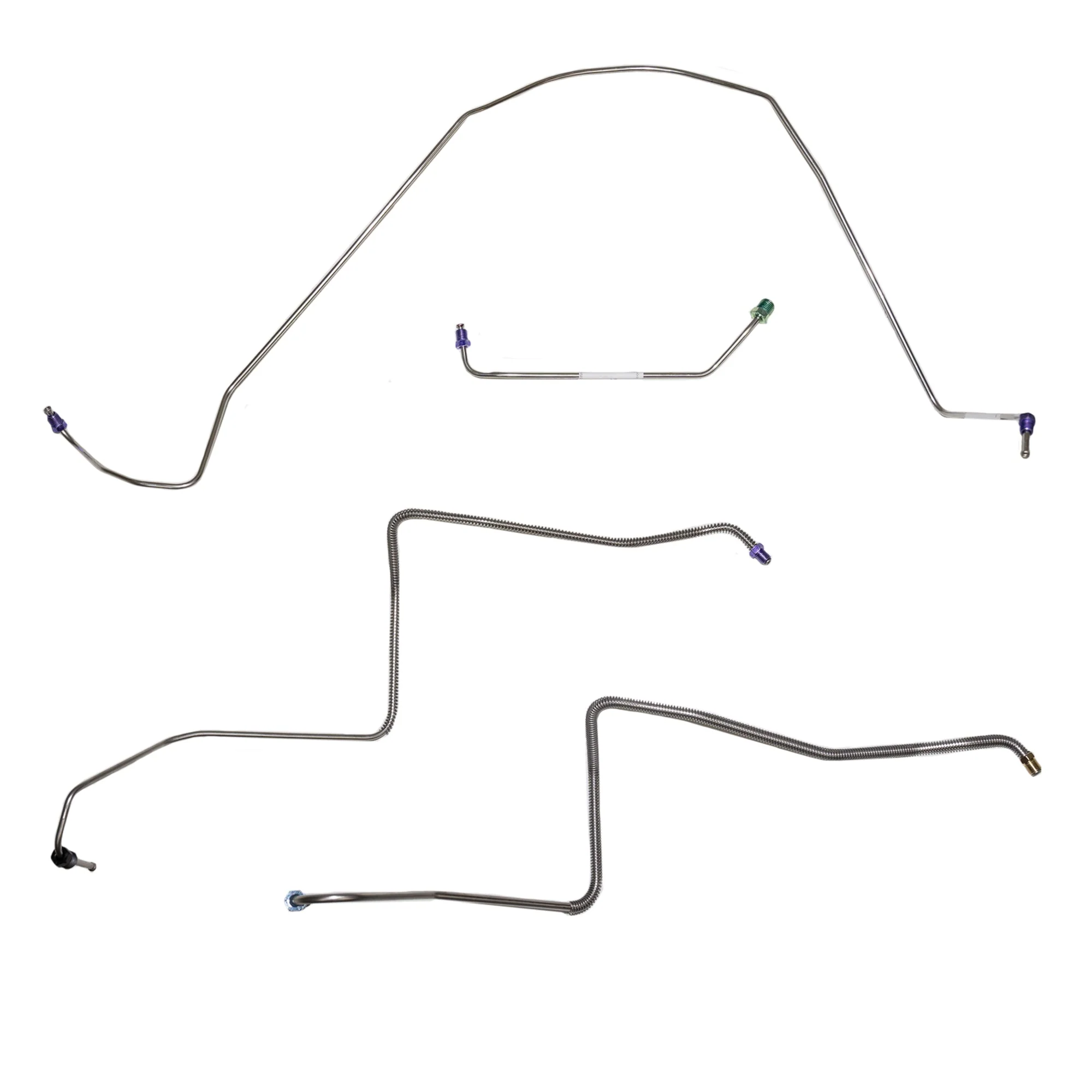AKT6722- 67 Buick Skylark, GS w/ Power Drum; Front Brake Line Kit - Image 2