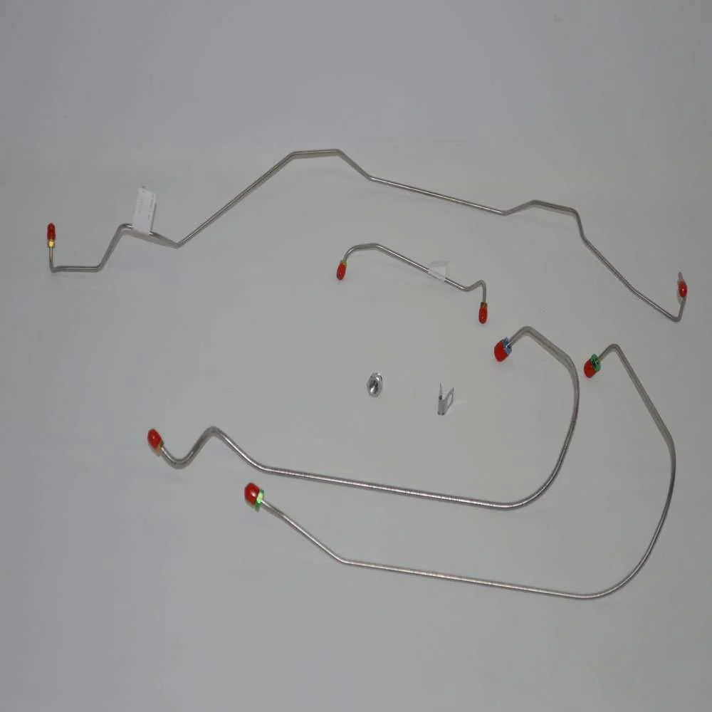 AKT6813- 68-70 GM A-Body w/ Power Disc, Disc Brake Conversion; Front Brake Line Kit - Image 2