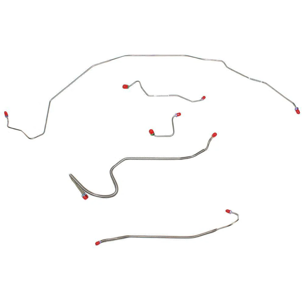 AKT7004- 70 Skylark, GS, Cutlass, 442, Lemans, GTO; Front Brake Line Kit