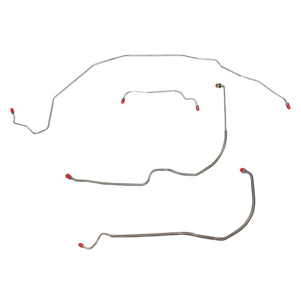 AKT7103- 71-72 Skylark, GS, Cutlass, 442, Lemans, GTO; Front Brake Line Kit - Image 2