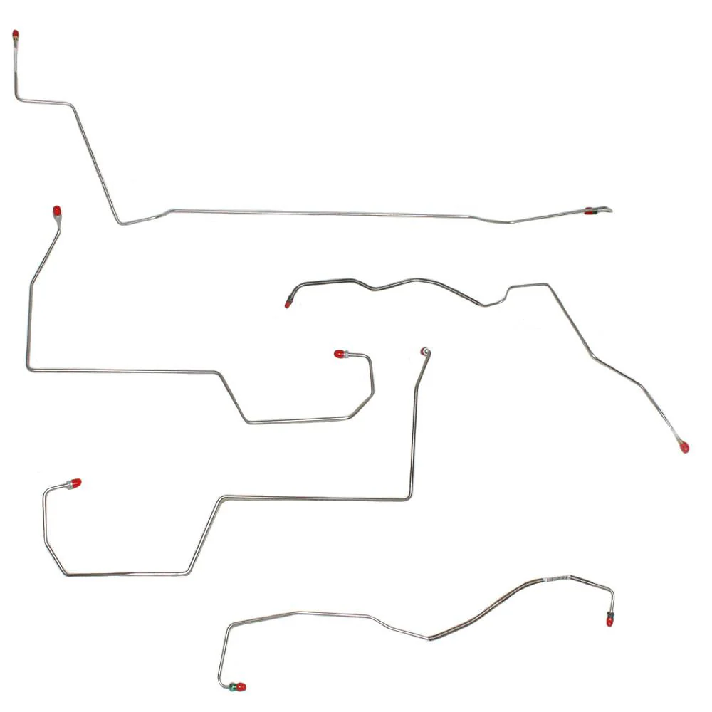 AKT9301- 96-99 LeSabre, Bonneville, 88, Regency Non Traction Control; Front Brake Line Kit - Image 2