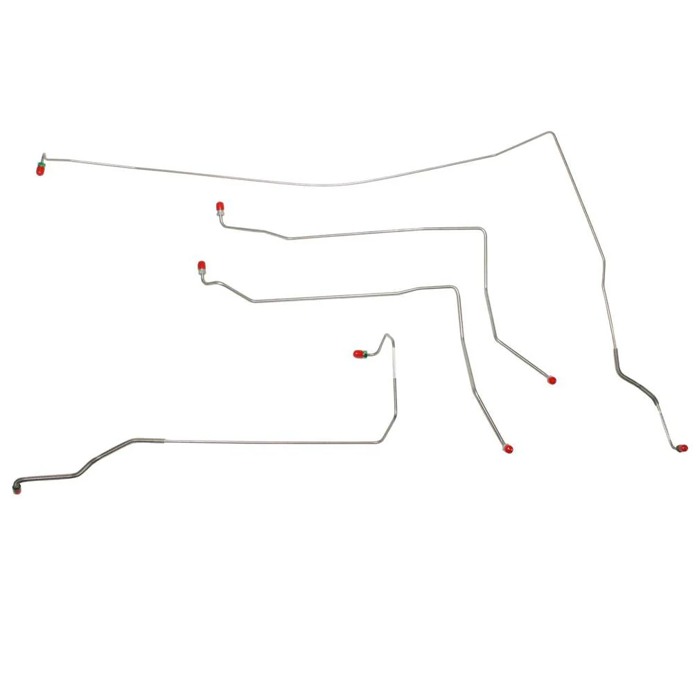 AKT9702- 97-05 Park Avenue, w/ No Traction Control; Front Brake Line Kit - Image 2