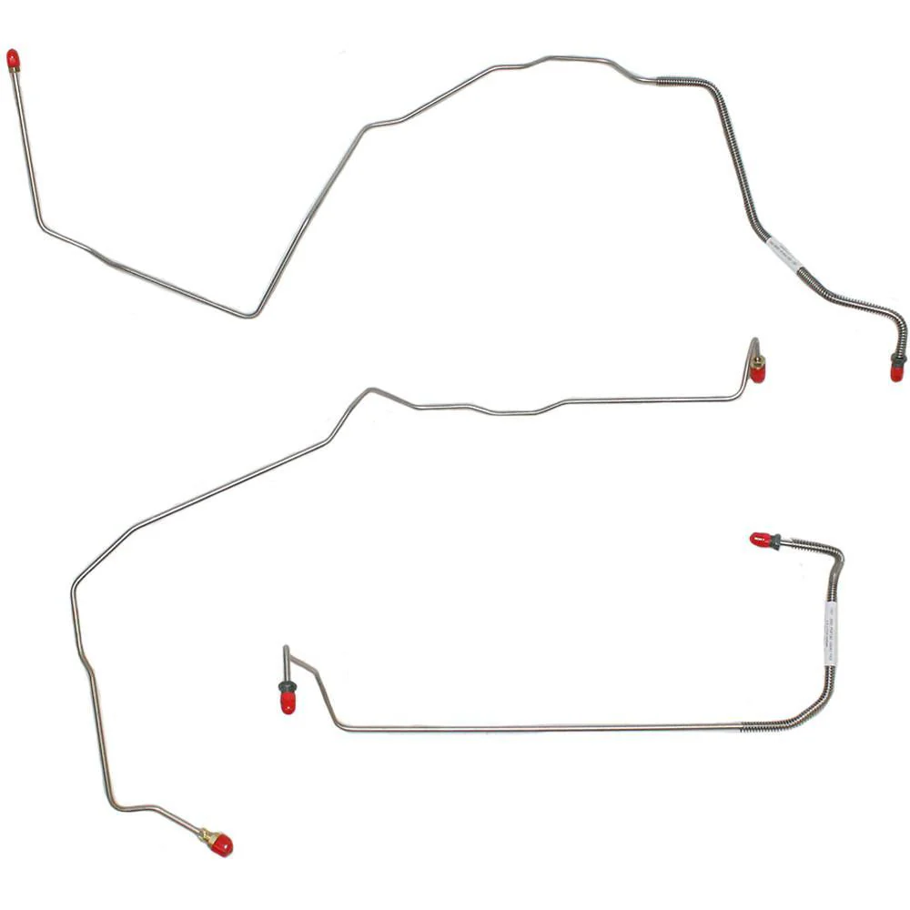 AKT9704- 97-03 Grand Prix, w/ 3.8L, AWABS; Front Brake Line Kit - Image 2