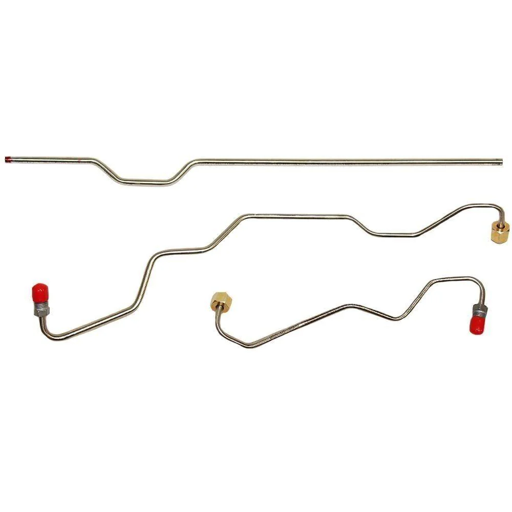 APS0001SS- GM W-Body 2nd/3rd Gen Rack & Pinion Lines; Stainless