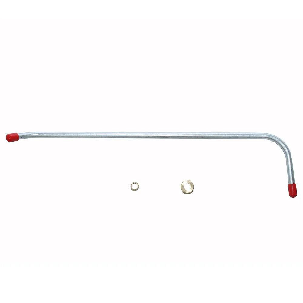 BCH5702SS- 57 Bel Air, Impala 8cyl 2BBL, Thermal Choke Control Line; Stainless