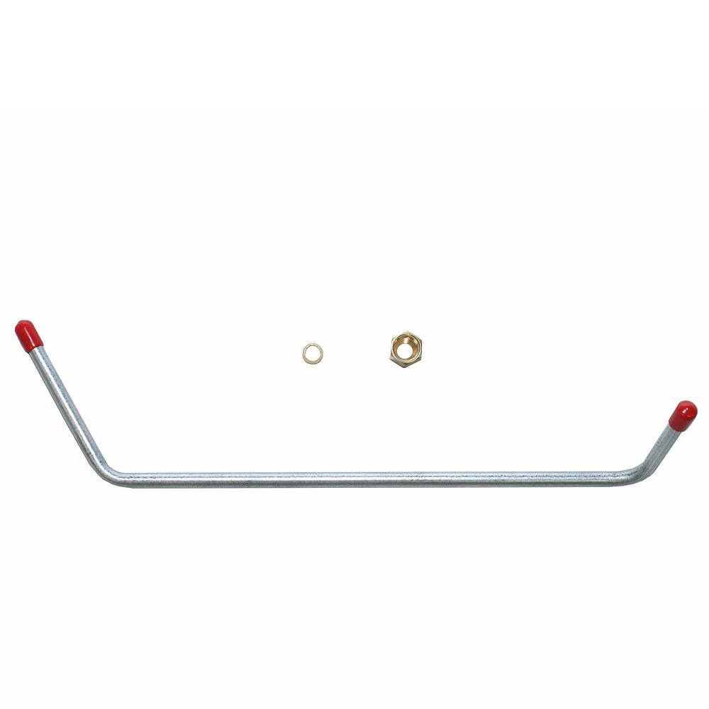 BCH5703SS- 57 Bel Air, Impala 8cyl 4BBL, Thermal Choke Control Line; Stainless