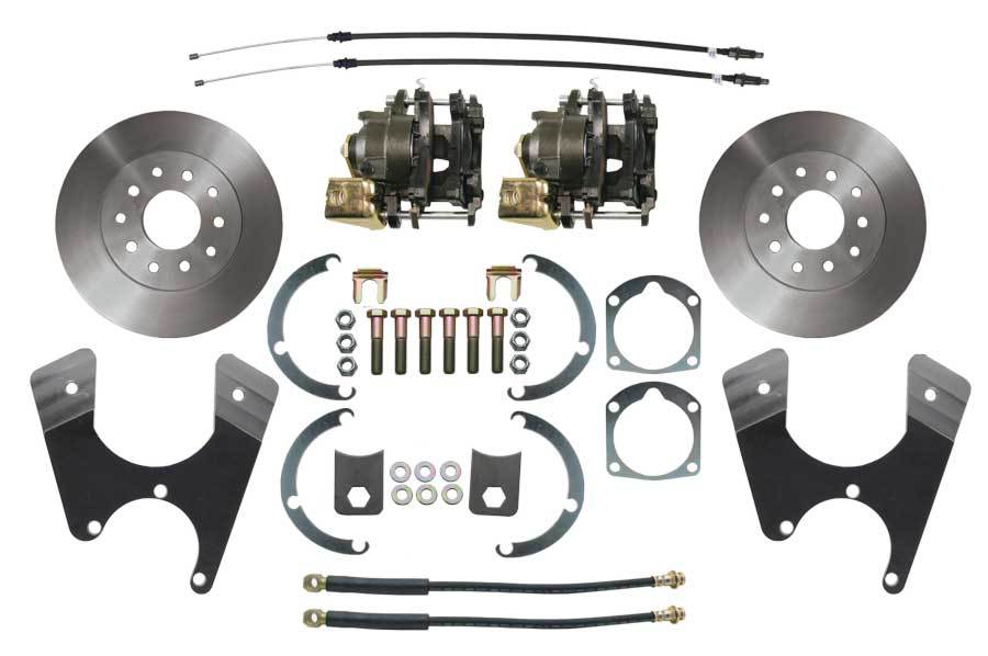BDC0002- 55-68 Chevy Full Size Car Rear Disc Brake Conversion Kit for 10 or 12 Bolt Axles