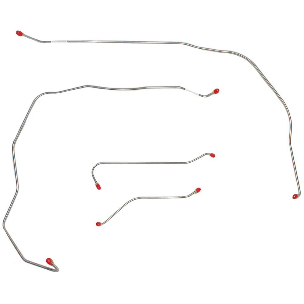 BKT5501- 55 Bel Air, Standard Brakes Front Brake Line Kit - Image 2