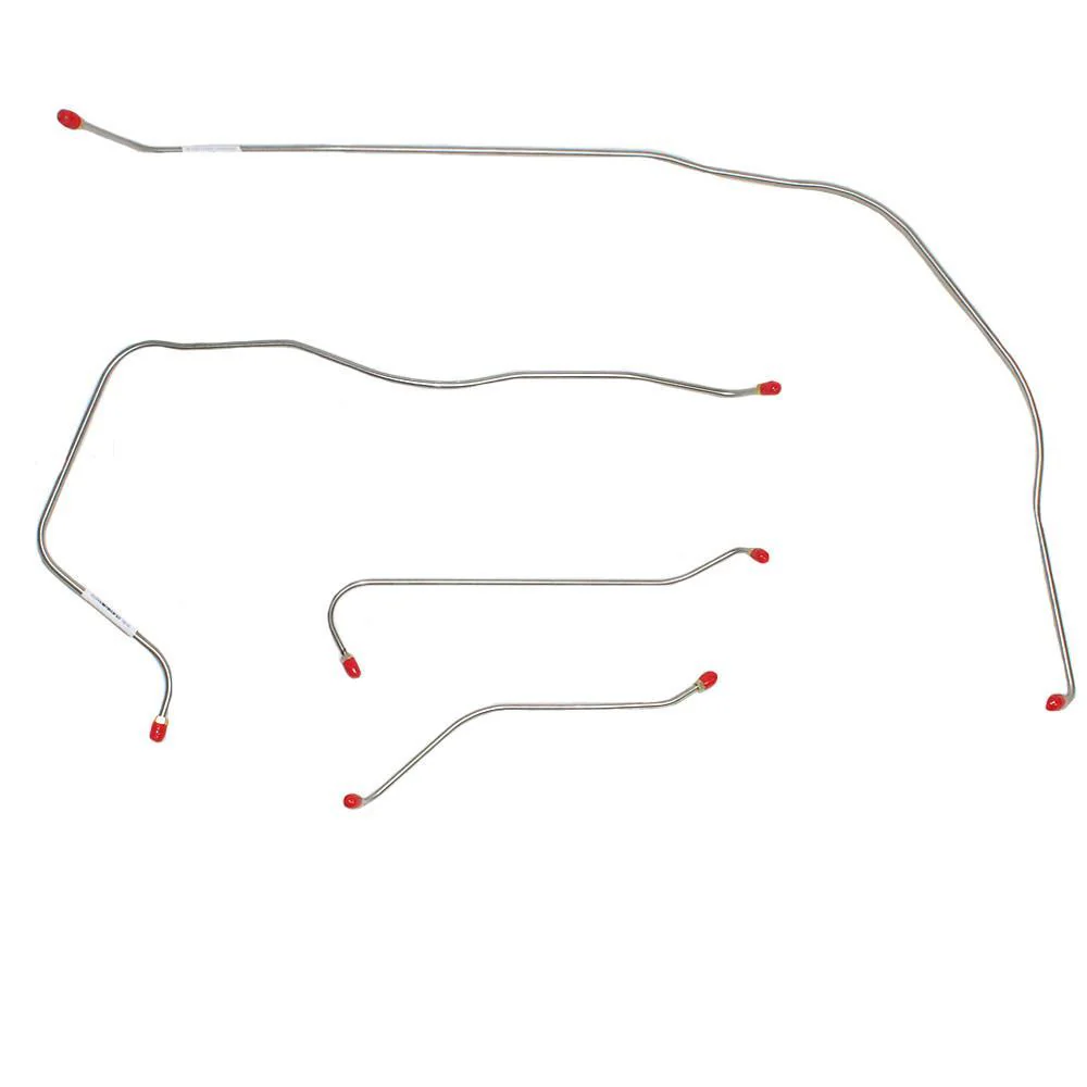 BKT5502- 55 Bel Air, Power Brakes Front Brake Line Kit