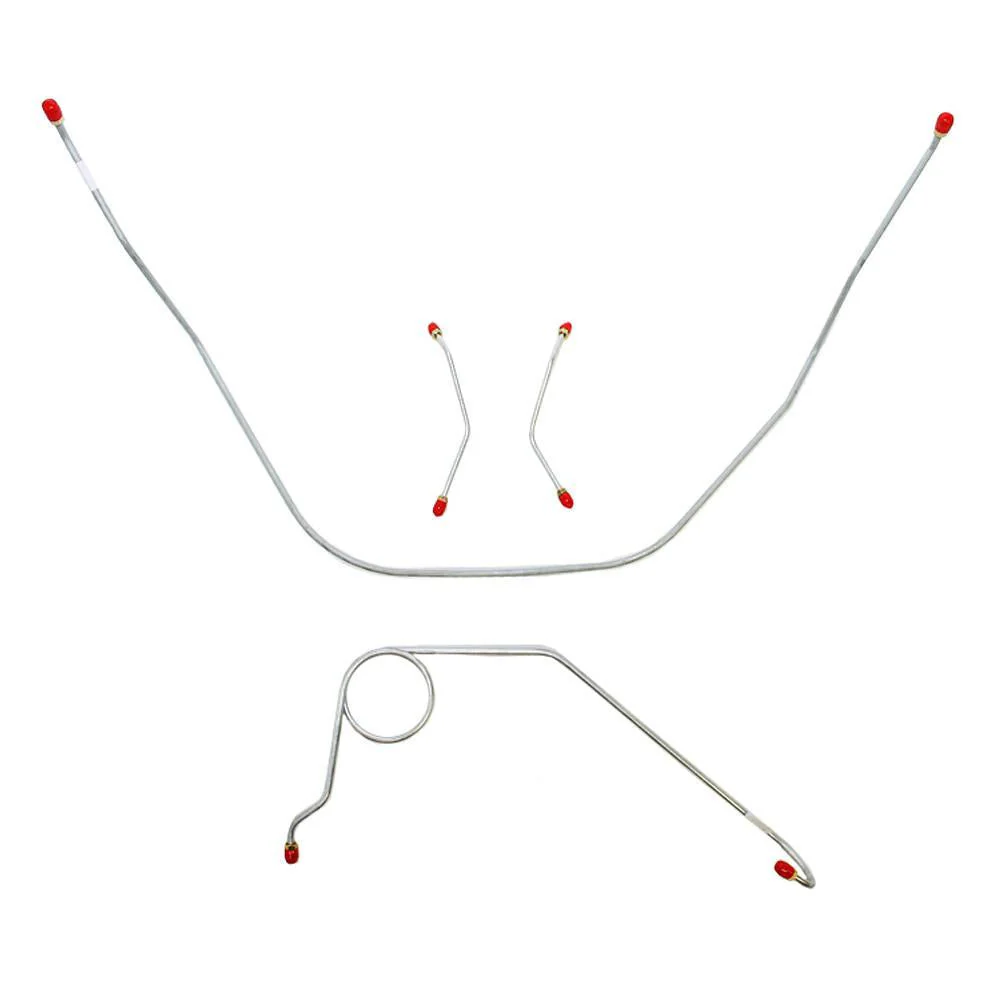 BKT5802- 58 Bel Air, Impala Power Brakes Front Brake Line Kit - Image 2