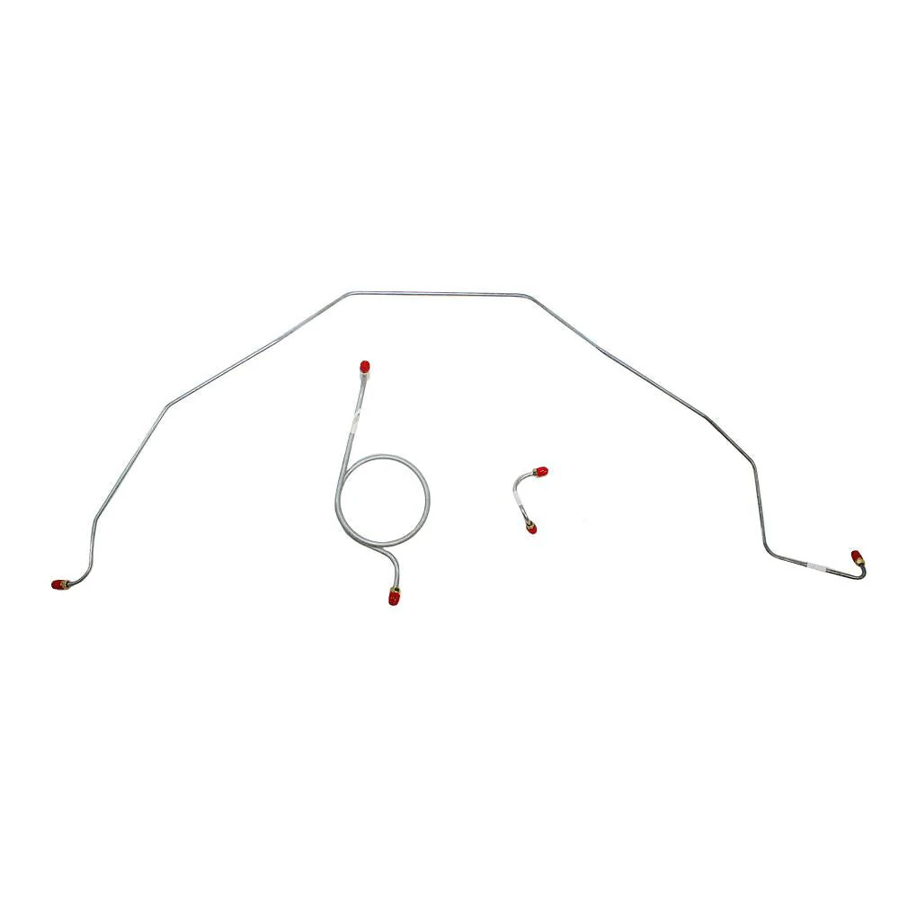 BKT6501- 65 Bel Air, Impala Standard Brakes Front Brake Line Kit