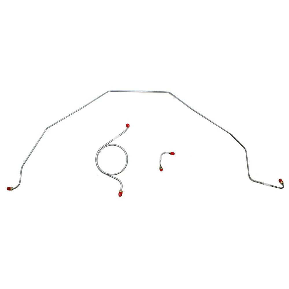 BKT6502- 65 Bel Air, Impala Power Brakes, Front Brake Line Kit