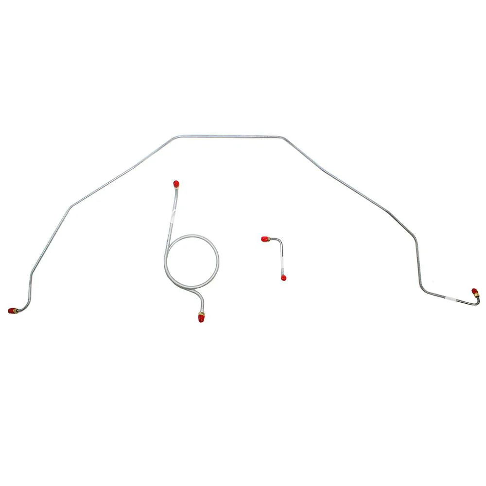 BKT6601- 66 Bel Air, Impala Standard Brakes, Front Brake Line Kit - Image 2