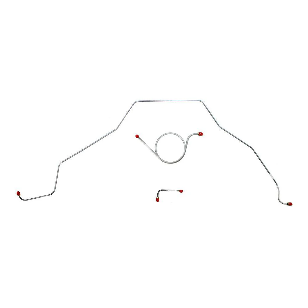 BKT6602- 66 Bel Air, Impala Power Brakes, Front Brake Line Kit - Image 2