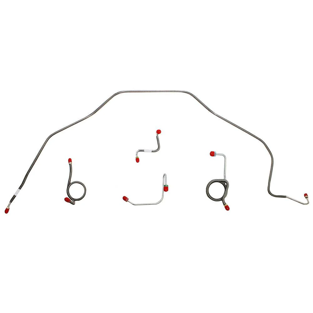 BKT6903- 69 Bel Air, Impala Non Super Sport, Power Disc Brakes, Front Brake Line Kit
