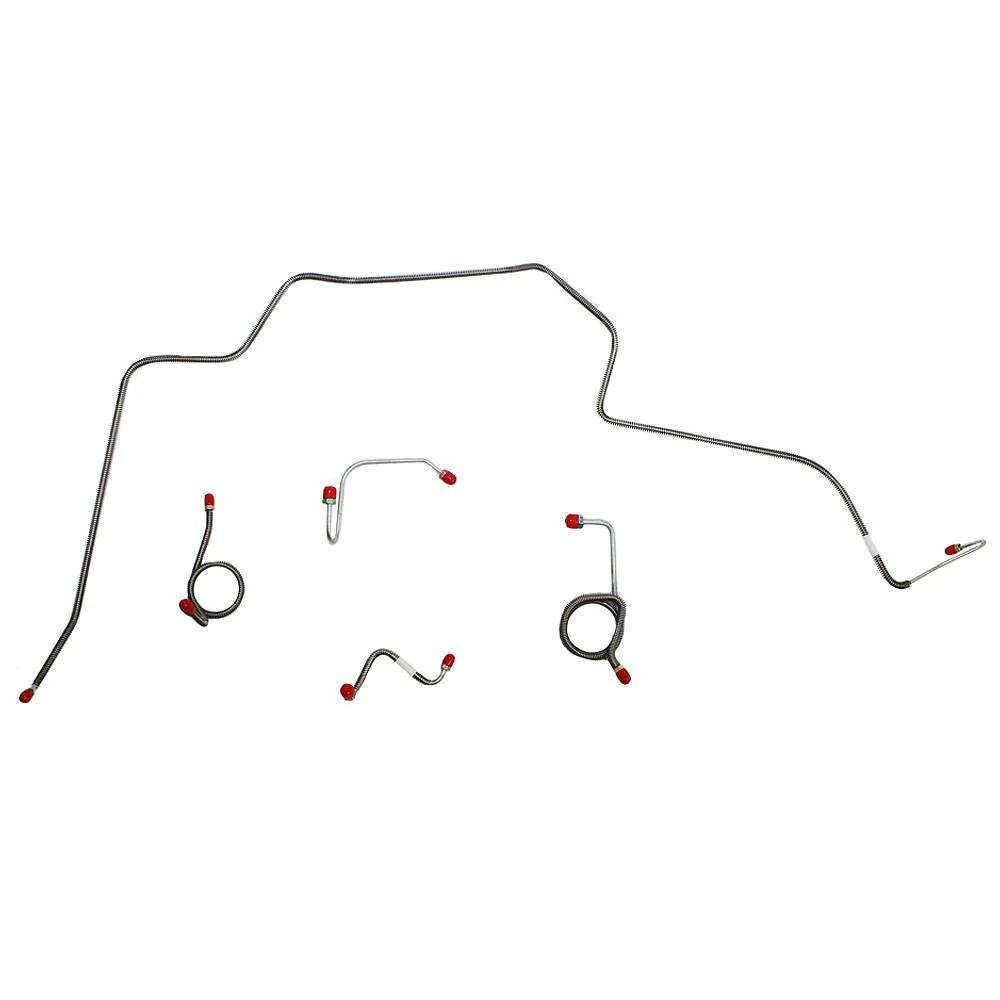 BKT6904- 69 Bel Air, Impala Super Sport, Power Disc Brakes, Front Brake Line Kit - Image 2