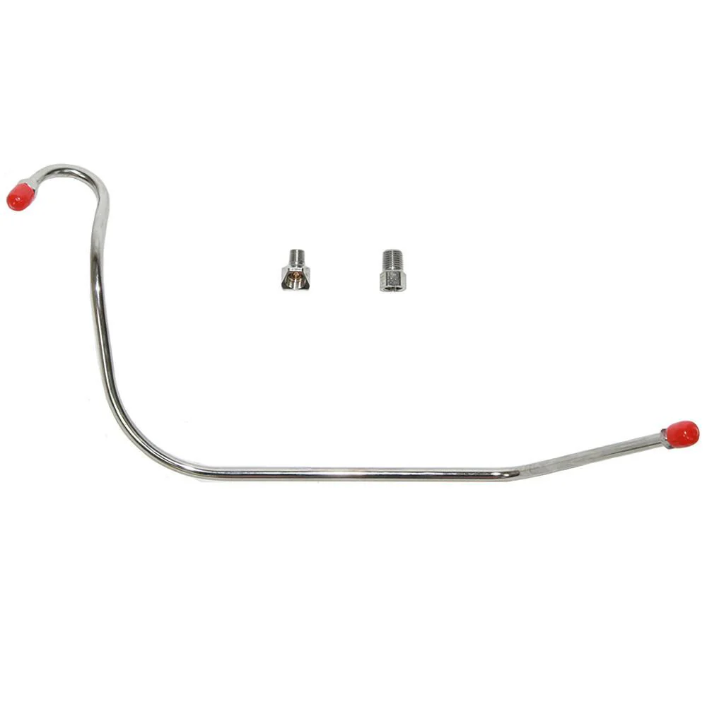 BPC6301SS- 63-65' Chevy Bel Air, Biscayne, Impala 409CID 340 HP. 5/16'' Pump to Carb; Stainless Steel