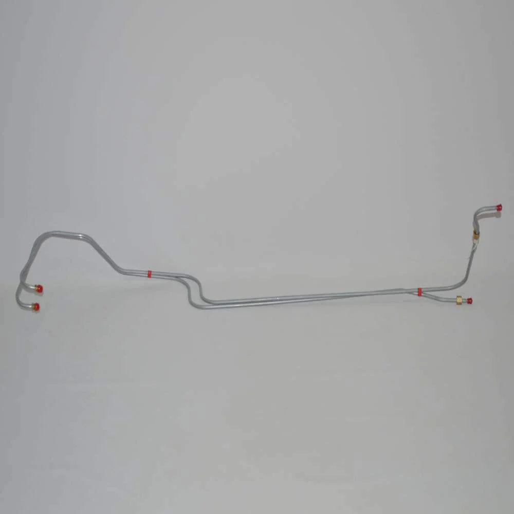 BTC5501OM- 55-57 Chevy Bel Air, Del Ray, 235CID 6cyl, Powerglide Transmission Line Set; Steel