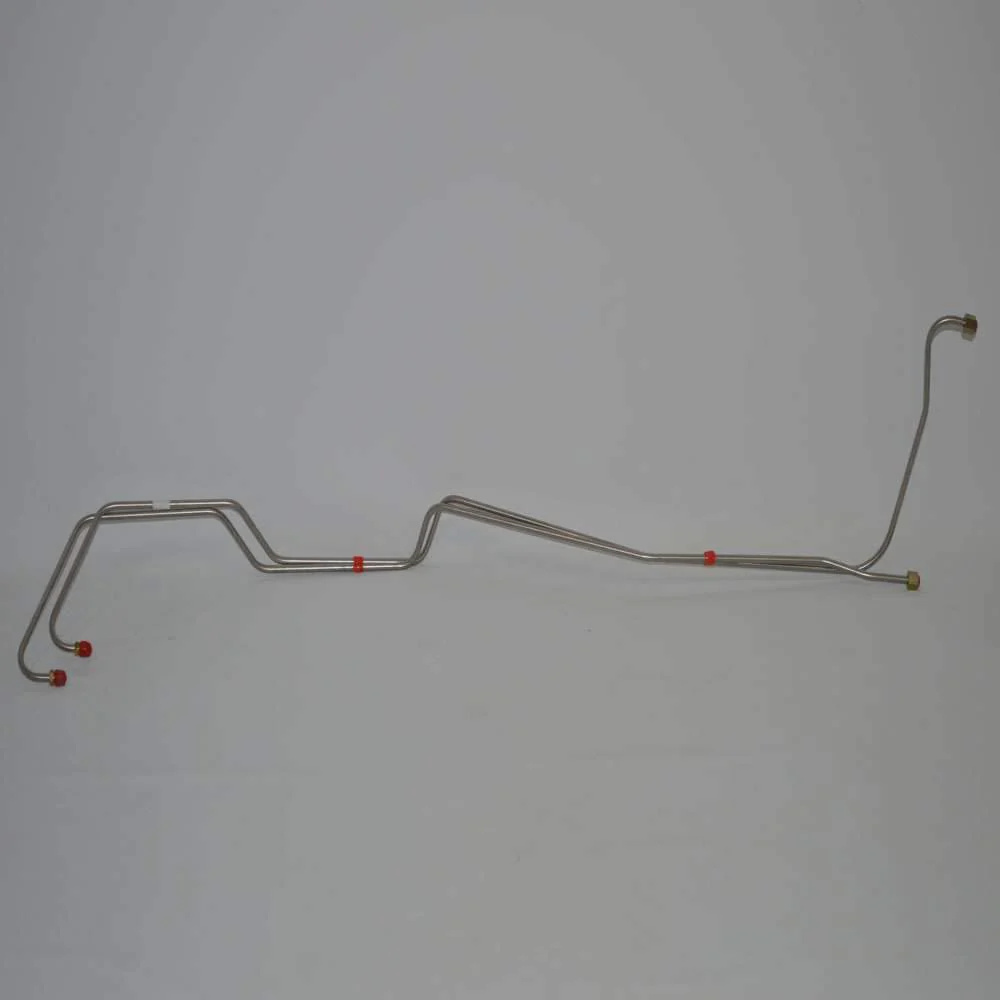BTC5502OM- 55-56 Chevy Bel Air, 265CID V8, Powerglide Transmission Line Set; Steel