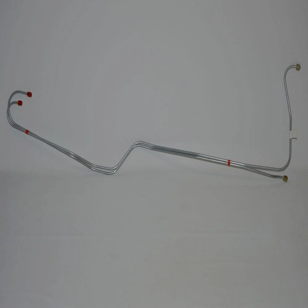 BTC5701SS- 57 Chevy Bel Air, Impala, Del Ray, 265/283CID V8, Powerglide Transmission Line Set; Stainless
