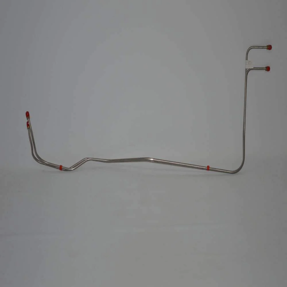 BTC6705OM- 67-68 Chevy Bel Air, Biscayne, Impala, V8, Powreglide/Turbo 400 Transmission Line Set; Steel