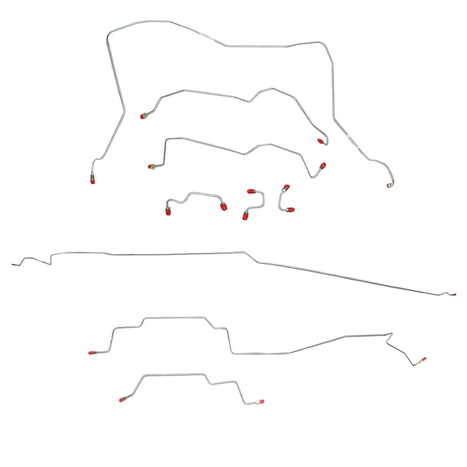 CBK0018- 95-97 Dodge Ram 2500, 4wd, RWABS, Quad Cab/Short Bed, Automatic, Brake Line Kit - Image 2