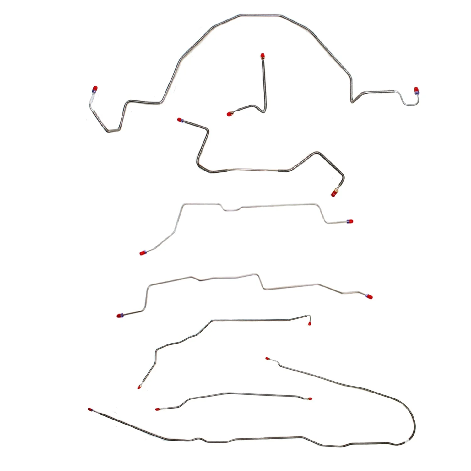CBK0019- 98-01 Ford Ranger, 2wd, RWABS, Ext/Reg Cab/Long Bed, Brake Line Kit - Image 2