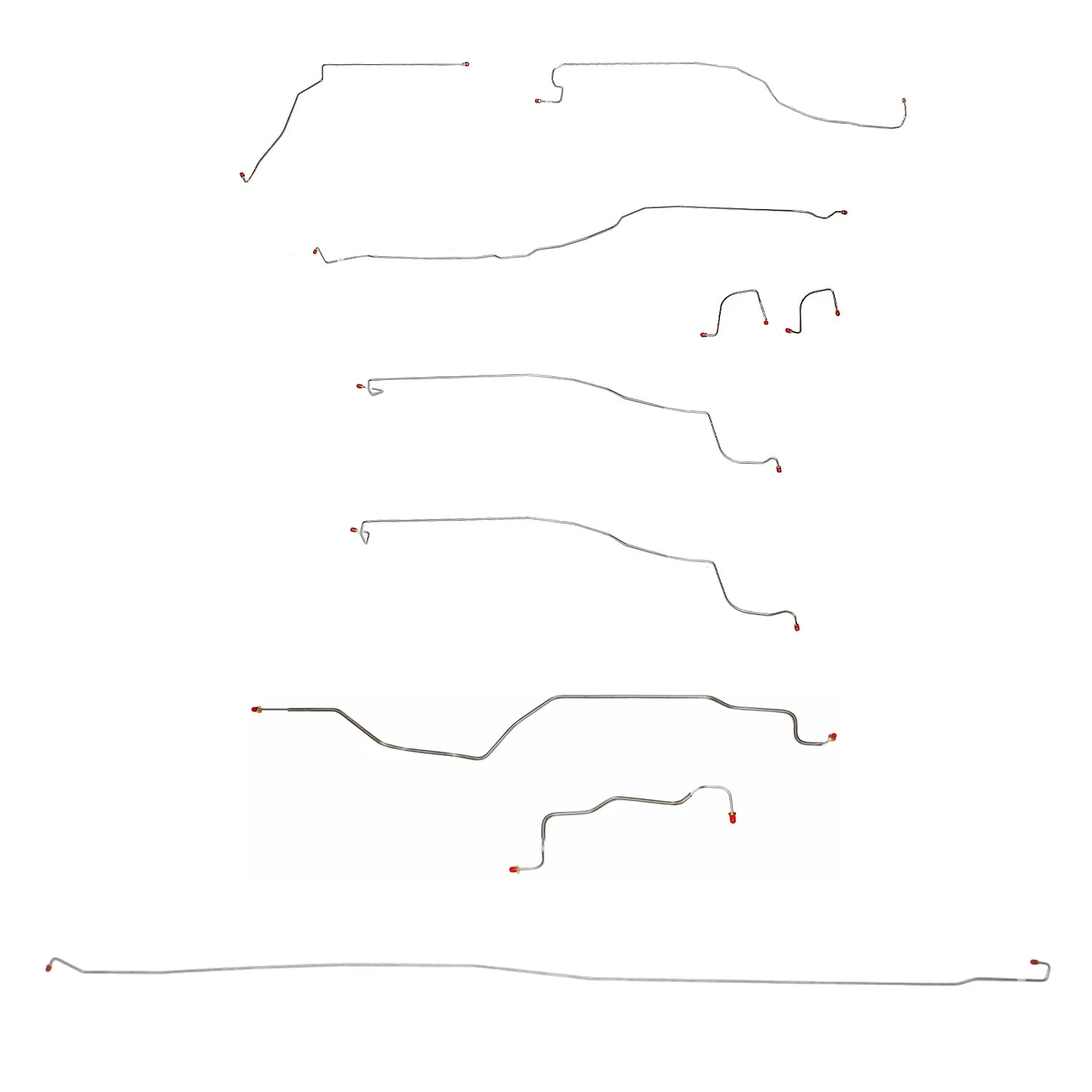 CBK0026- 03-04 GM 1500 Truck, 4wd, Ext/Crew Cab/Short Bed; Complete Brake Line Kit