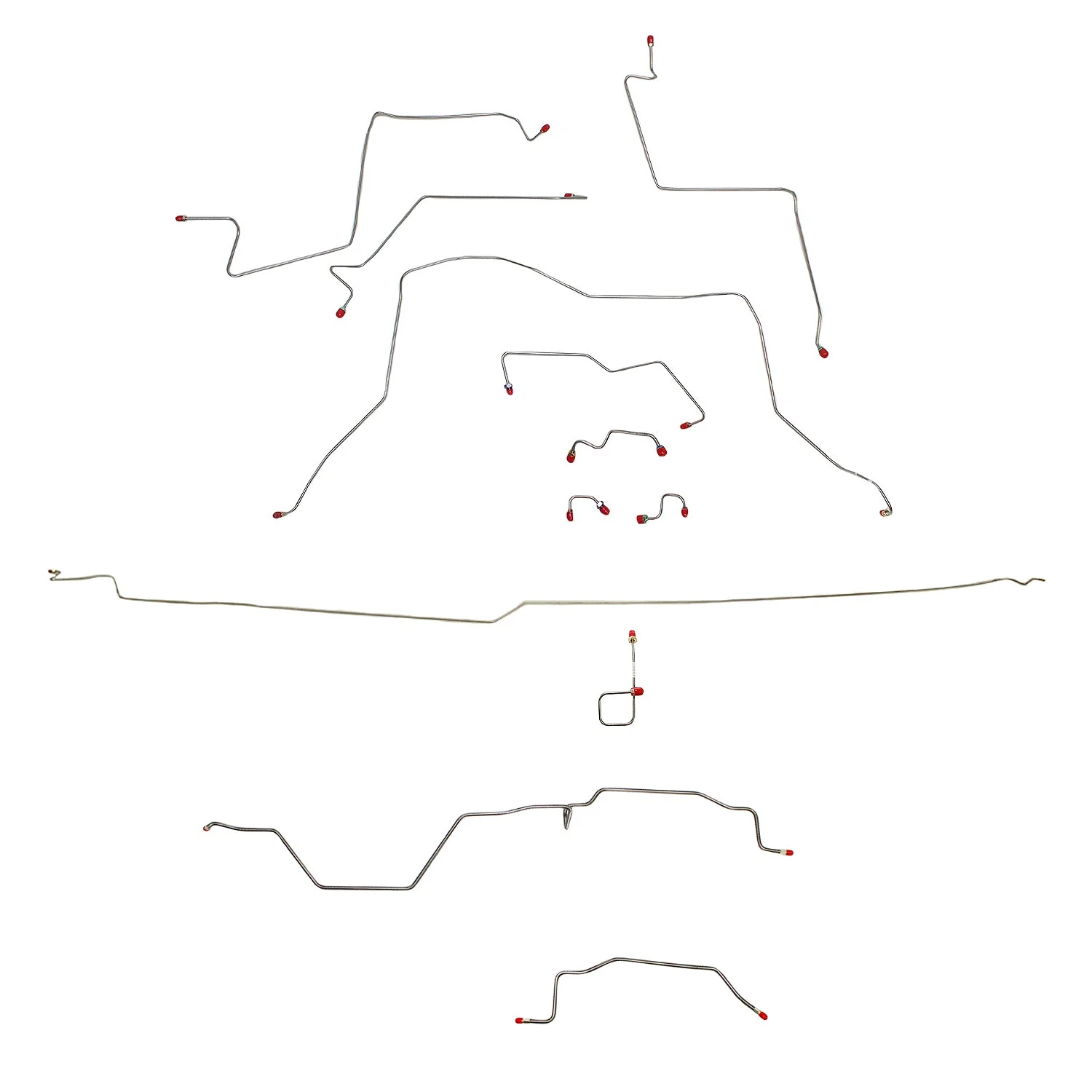 CBK0033- 95-97 Dodge Ram 3500, 4wd, AWABS, Ext Cab/Long Bed, Brake Lines Kit