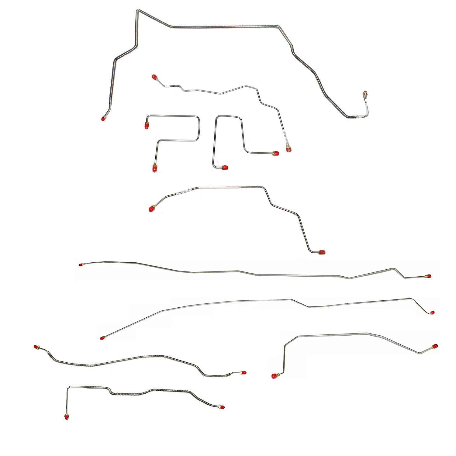 CBK0039- 98-05 GM S-Series Truck, 4wd, Ext Cab, w/ ZR2 Package; Complete Brake Line Kit - Image 2