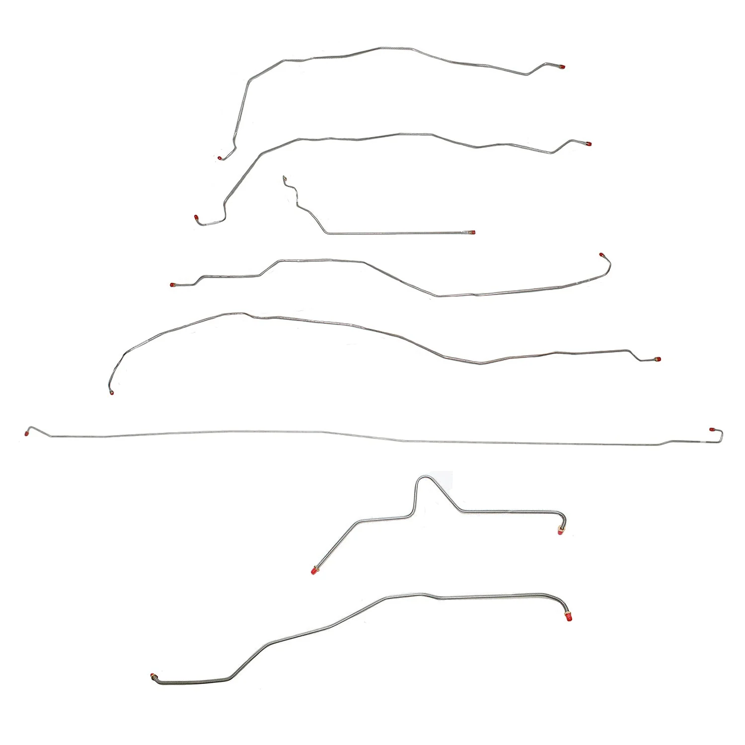 CBK0041- 01-07 GM 2500HD 6.0L, Reg Cab/Long Bed; Complete Brake Line Kit